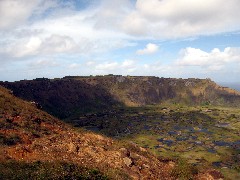 Easter Island; Rano Kau crater