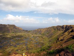 Easter Island; Rano Kau crater