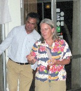 Brigid Mulloy; Easter Island; Farewell Dinner