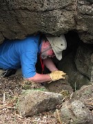 Dan Dorrough; Easter Island; Elder Hostel Service Work; Cave