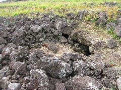 Easter Island; Elder Hostel Service Work; Our Cave