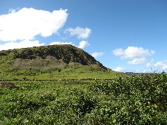 Easter Island; Elder Hostel Service Work; Rano Raraku Moai