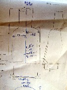 Easter Island; Elder Hostel Service Work; Our Moai measurements