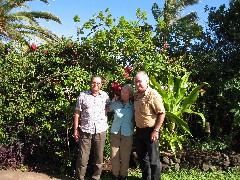 Sergio Rapu; Brigid Mulloy; Charley; Easter Island; Elder Hostel Service Work