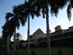 Trips; Egypt; Hotel Mena House; Pyramid
