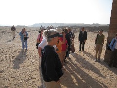 Trips; Egypt; Step Pyramid; Don Overton; Alexandra Miller; Ruth Bennett McDougal Dorrough;