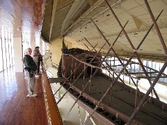 Ruth Bennett McDougal Dorrough; Trips; Egypt; Solar Boat