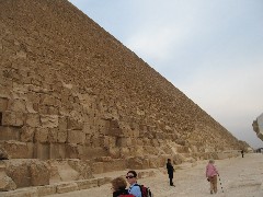 Trips; Egypt; pyramid; Barbara Gottfried; Patti Heien;