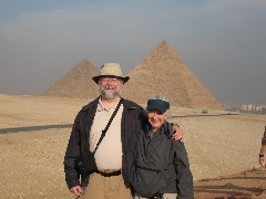 Dan Dorrough; Ruth Bennett McDougal Dorrough; Trips; Egypt