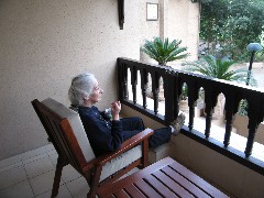 Ruth Bennett McDougal Dorrough; Trips; Egypt; Hotel Mena House