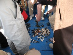 Trips; Egypt; selling jewelry on the boat