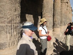 Ruth Bennett McDougal Dorrough; Djenane Batanouni; Philae Temple; Trips; Egypt