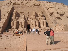 Norm Shemitz; Mary Shemitz; Trips; Egypt; Abu Simbel
