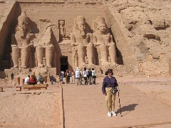 Alexandra Miller; Trips; Egypt; Abu Simbel