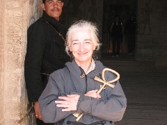 Ruth Bennett McDougal Dorrough; Trips; Egypt; Abu Simbel