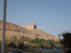 Trips; Egypt; Boat Ride Basma Restaurant; Mausoleum of Mohammed Shah-Aga Khan