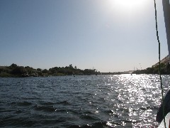 Trips; Egypt; Lunch Basma Outdoor Restaurant; Boat Ride Basma Restaurant; Nile river