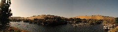 Trips; Egypt; Lunch; View of Nile from Basma Outdoor Restaurant
