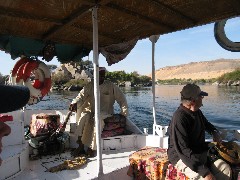 Norm Shemitz; Trips; Egypt; Boat Ride