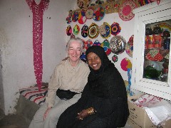 Ruth Bennett McDougal Dorrough; Nubian Host; Trips; Egypt; Nubian Village