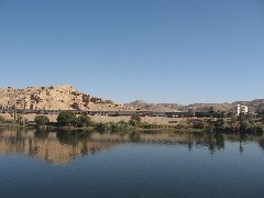 Trips; Egypt; Nile River Scenes; train