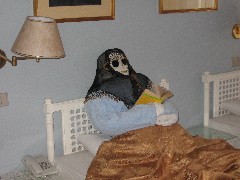 Trips; Egypt; Nile River Boat Hator; towel folding zombie