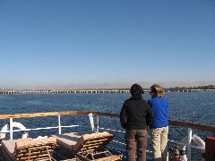 Patti Heien; Barbara Gottfried; Trips; Egypt; Nile River Lock Esna