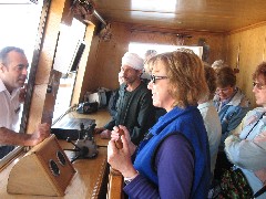 Barbara Gottfried; Trips; Egypt; Nile River Lock Esna