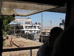 Trips; Egypt; Nile River Lock Esna