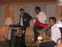 Trips; Egypt; Nile River Boat Hator Farewell Party