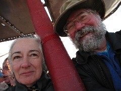 Ruth Bennett McDougal Dorrough; Dan Dorrough; Trips; Egypt; Balloon Ride