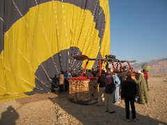 Trips; Egypt; Balloon Ride
