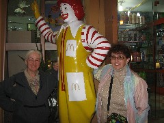 Ruth Bennett McDougal Dorrough; Ronald McDonald; Alexandra Miller; Trips; Egypt
