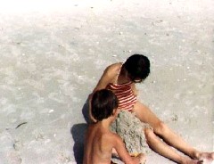 Andy McDougal; Katherine (Kat) McDougal Wheeler McCandless; Florida Beach
