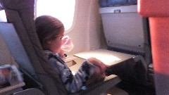 Ellery Wheeler; on the flight from Manchester NH to Newark NJ