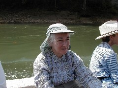 Ruth Bennett McDougal Dorrough; Pasion river; Cancuen Guatemala Trips