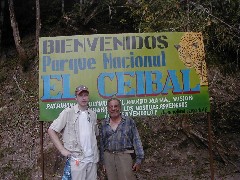 Stan Guenter; guide Jorge Garcias; Guatemala Trips; El Ceibal