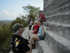 Guatemala Tikal Trips; Don Thurston; Elaine Wray; Norma Thurston; Stan Guenter;