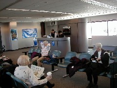Ruth Bennett McDougal Dorrough; airport trips