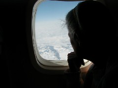 Ruth Bennett McDougal Dorrough; airplane