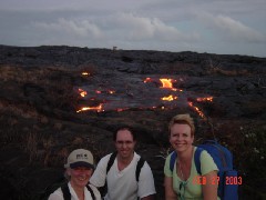 Ruth Bennett McDougal Dorrough; ; Metti Irene Dahl; Trips Hawaii Volcano Tour