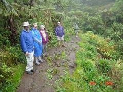 Dan Dorrough; Metti Irene Dahl; Ruth Bennett McDougal Dorrough; ; guide; Trips Hawaii Valleys Waterfalls tour