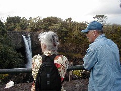 Ruth Bennett McDougal Dorrough; Trips Hawaii Waterfalls tour