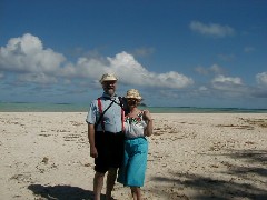 Dan Dorrough; Ruth Bennett McDougal Dorrough; Micronesia Saipan Trips Hyatt Ocean Beach