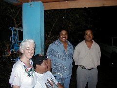 Ruth Bennett McDougal Dorrough; Phil Litulumar; Gus Litulumar; Micronesia Saipan Trips