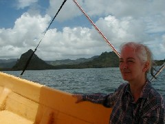 Ruth Bennett McDougal Dorrough; Micronesia Pohnpei Trips ocean