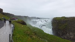 Iceland; - Waterfall