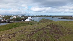 Ocean Diamond Cruise ship; Stykkisholmur, IS