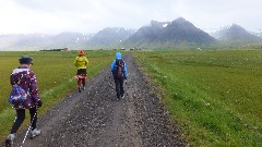 Mary Webb; Ruth Bennett McDougal Dorrough; Isafjordur Iceland, IS