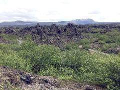 Hverfjall crater, Iceland, IS